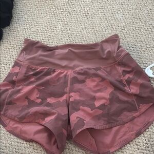 Lululemon Athletica Pink Athletic Shorts Lightweight Moisture-Wicking